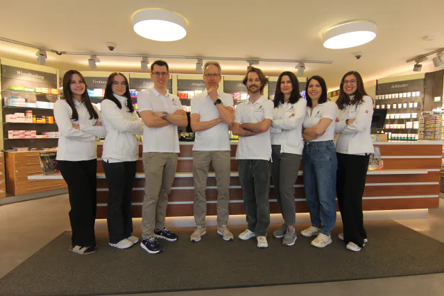 Das Team der Haller Lend Apotheke