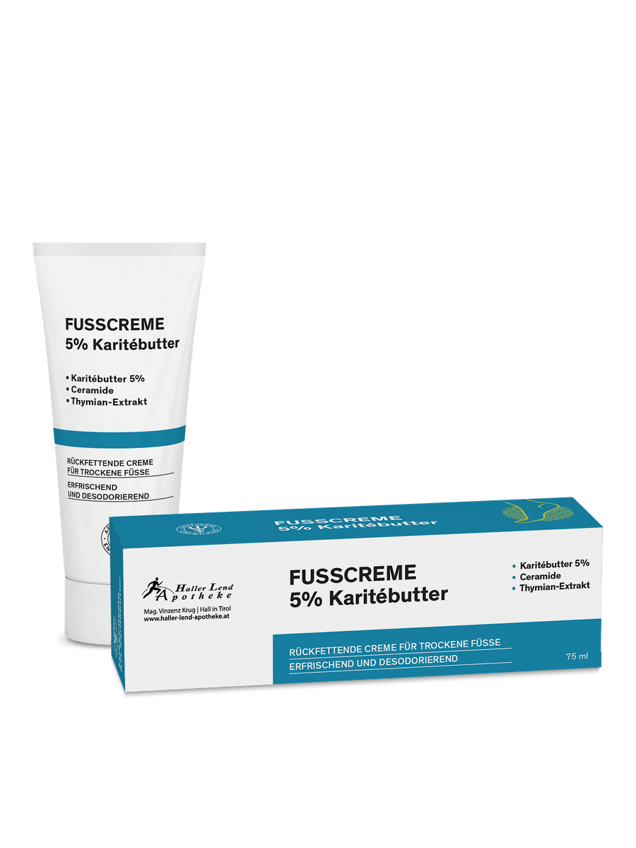 Fußcreme Karitebutter